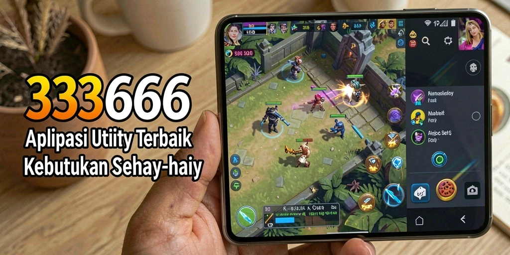 Tampilan antarmuka utama aplikasi 333666 yang modern dan fungsional.