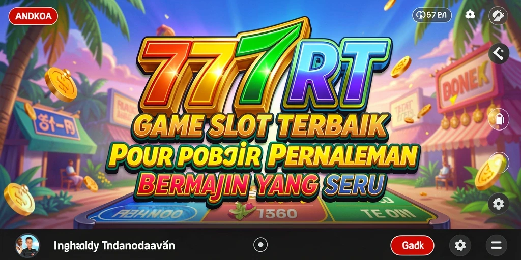 Gameplay seru 777RT dengan grafis menarik dan fitur bonus.