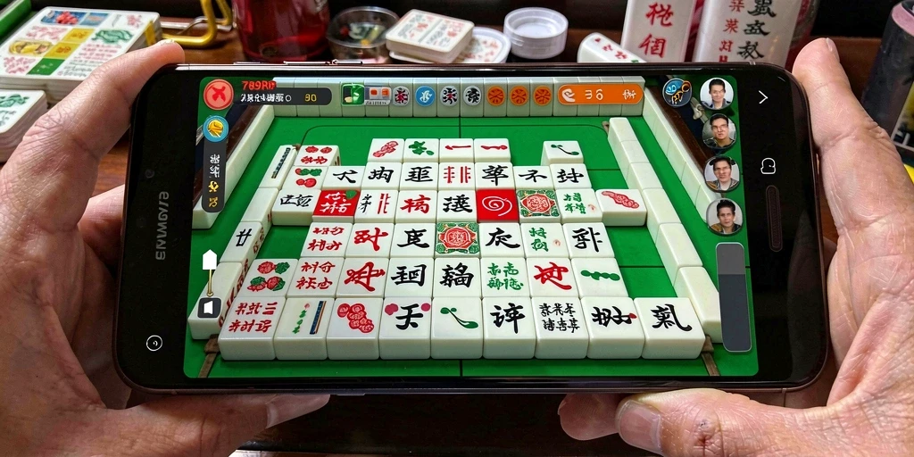 Tampilan gameplay Mahjong yang menarik di 789RP.