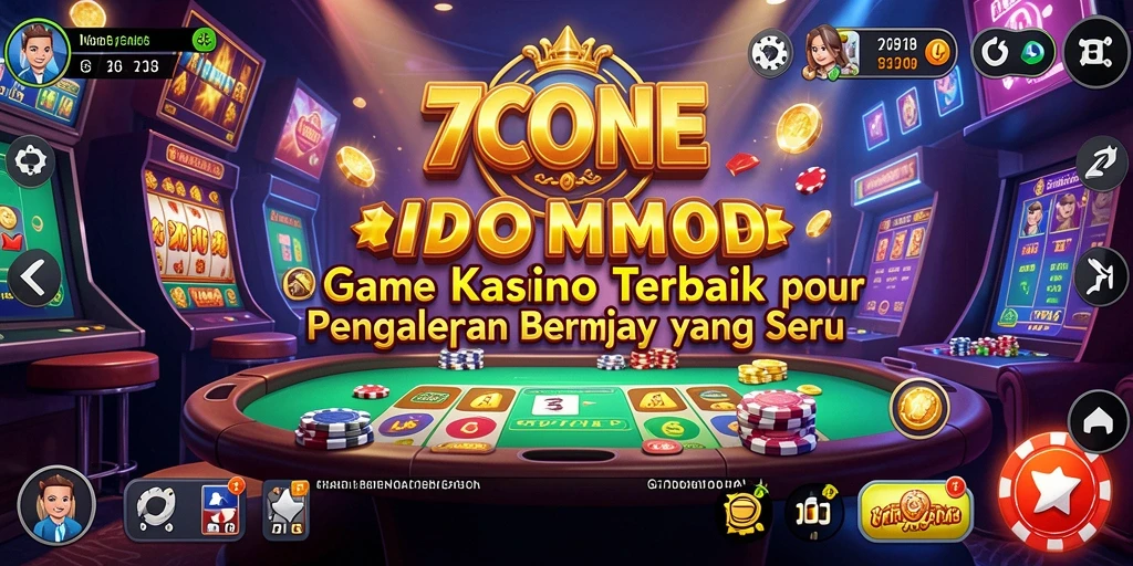 Screenshot utama 7CONE menampilkan gameplay Kasino yang menarik.