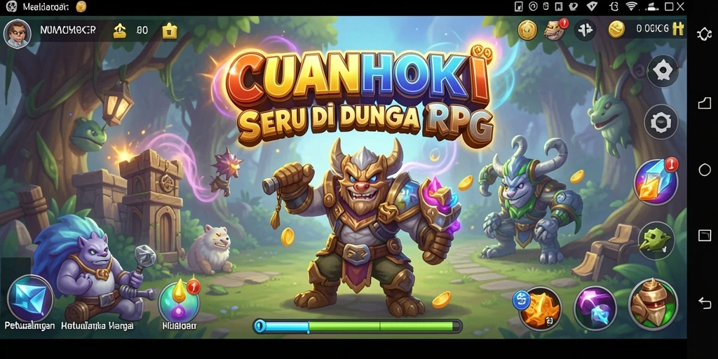 Tampilan gameplay CUANHOKI yang menegangkan dan penuh aksi.