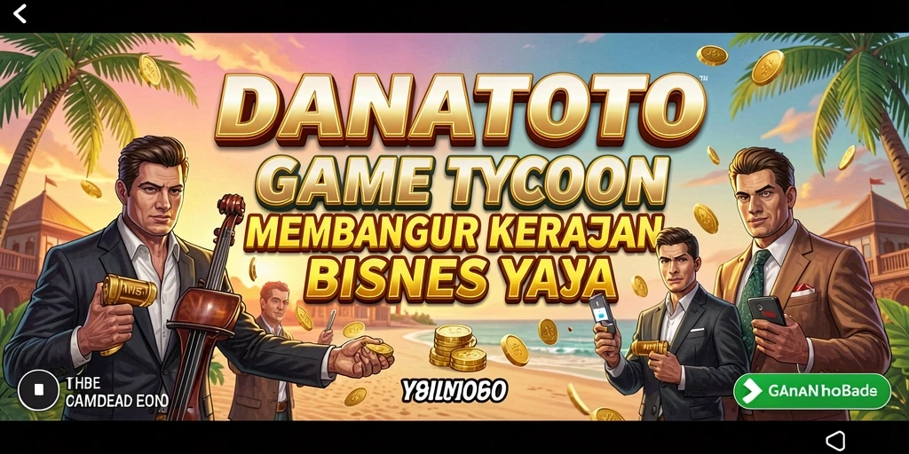 Screenshot utama menampilkan gameplay seru di DANATOTO.