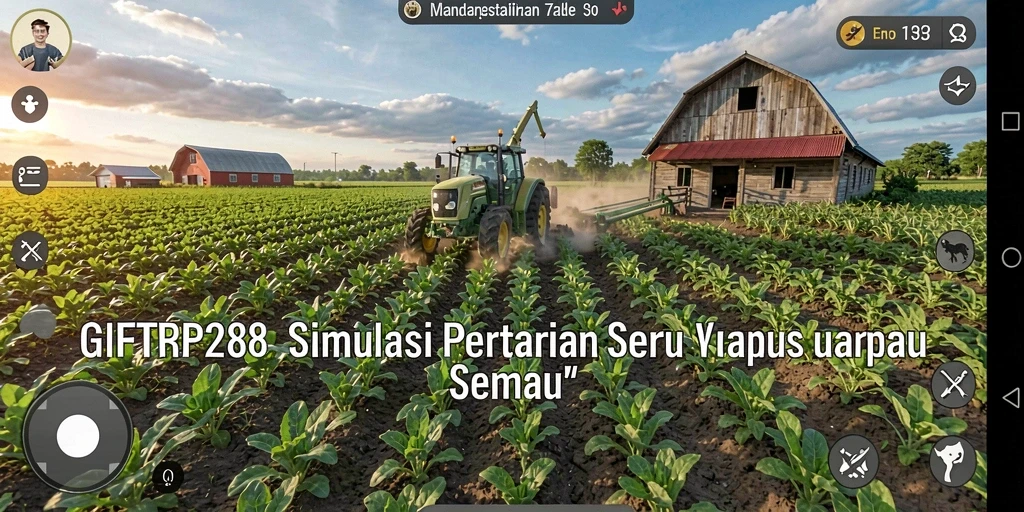 Tangkapan layar utama GIFTRP288 menampilkan petualangan bertani yang seru.
