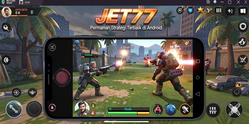 Tampilan gameplay seru dengan strategi yang mendalam.
