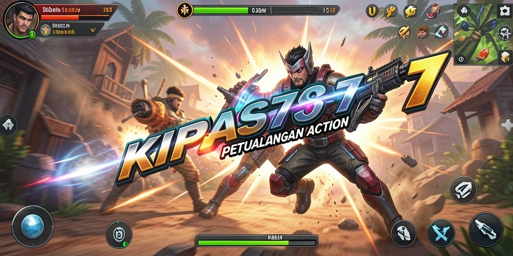 Tampilan gameplay seru aksi KIPAS777 yang memukau.