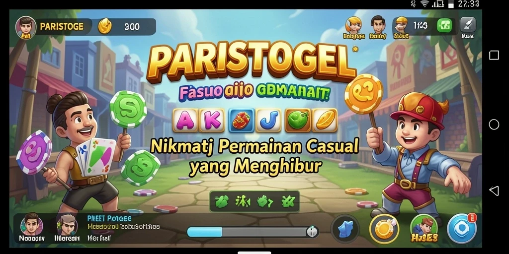 Tampilan menarik dari gameplay seru PARISTOGEL.