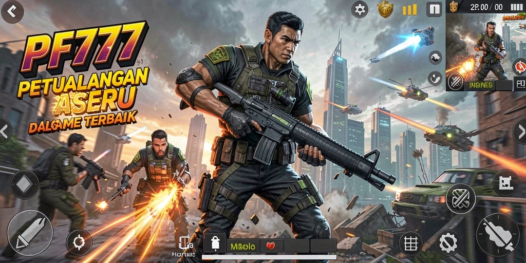 Tampilan gameplay PF777 yang mendebarkan dan penuh aksi.