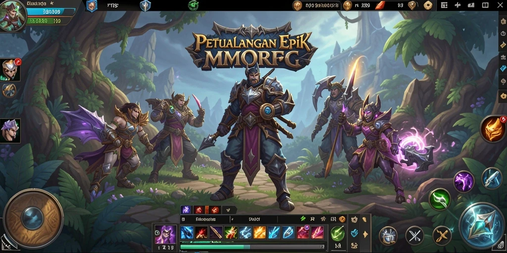 Screenshot PT89 memperlihatkan aksi seru dalam dunia MMORPG yang menakjubkan.
