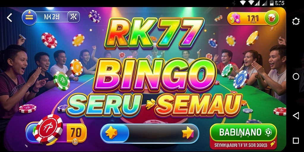 Screenshot gameplay RK77 yang seru dan kompetitif.