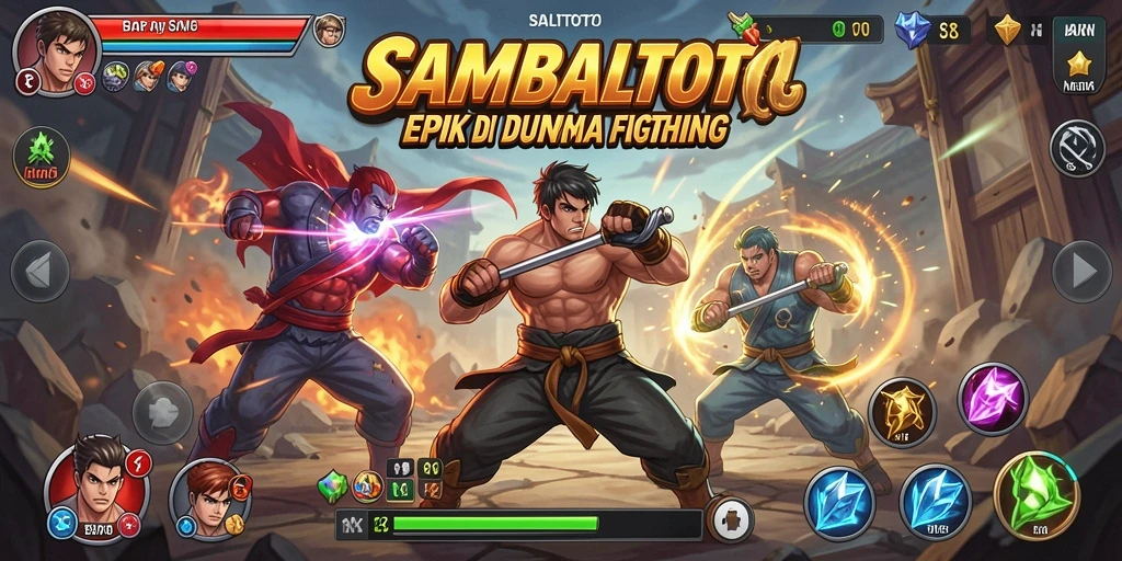 Tampilan action-packed dari gameplay SAMBALTOTO yang mendebarkan.