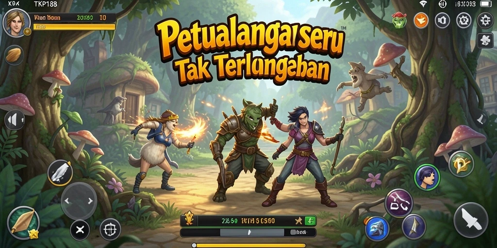 Gameplay menegangkan dalam TKP188 penuh petualangan dan tantangan.